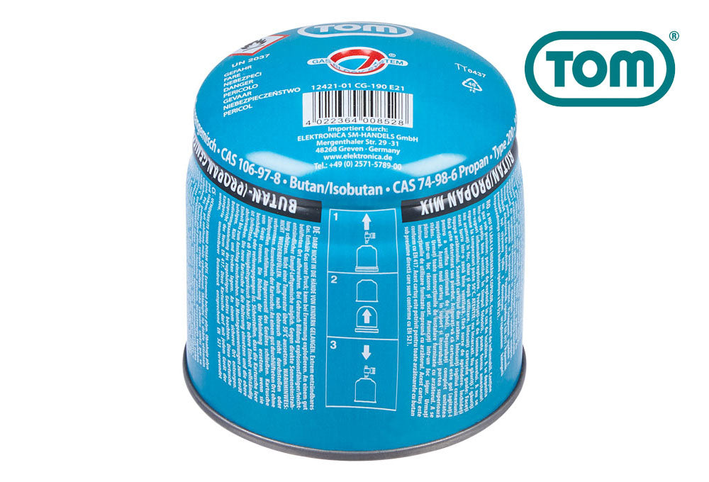 TOM | CG-190 Butan- Gas - 190g