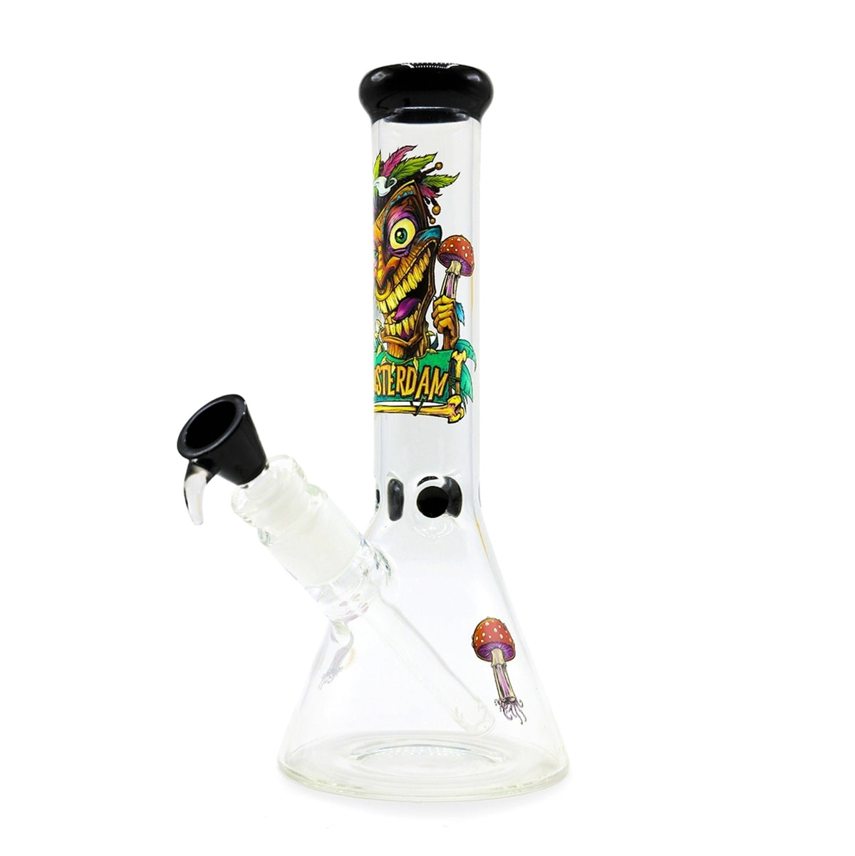 Tiki - Beaker Bong White H:26cm - Ø:40mm - SG:18.8mm