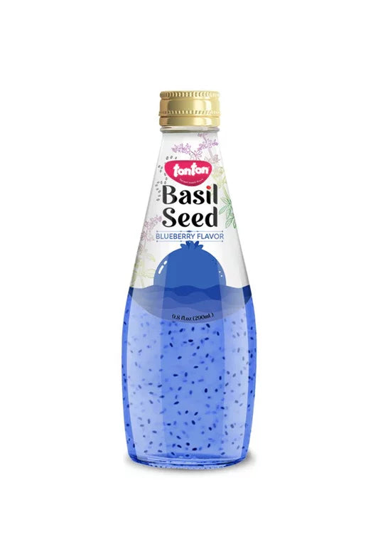 TonTon Basil Seed  24x290ml - Blauberry