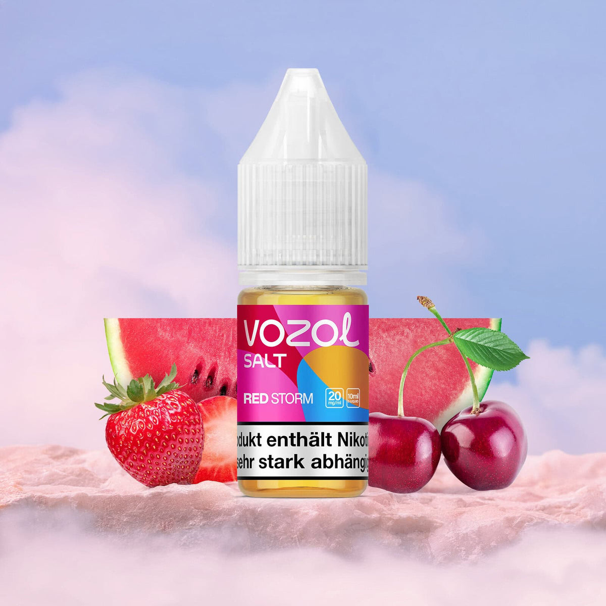 VOZOL Liquid | Red Storm | Nikotinsalz E-Liquid (20mg