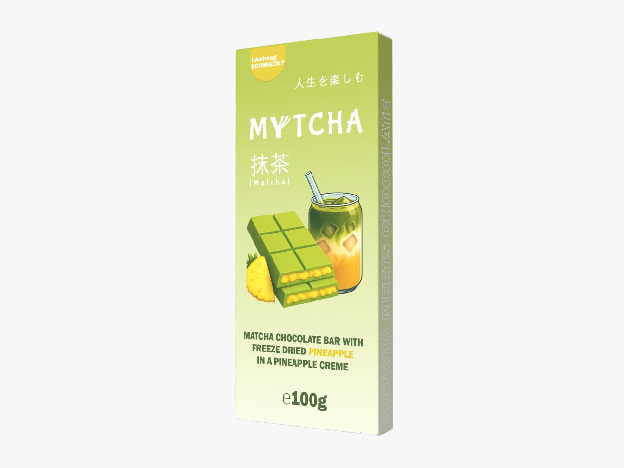 Matcha Chocolate Pineapple 100g