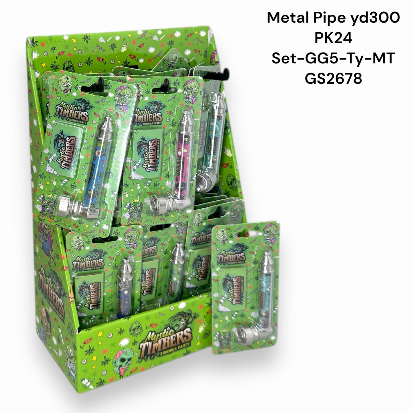 Metall Pipe set - GG5 - TY - MT 24er Pack