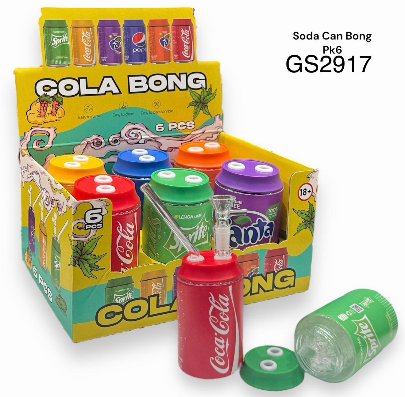 Soda Can Bong PK6