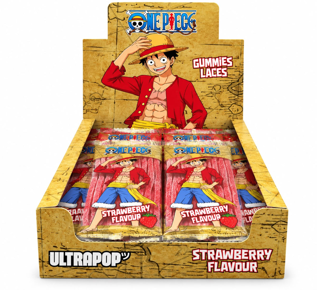 Gumisan Candies 12x75g - Strawberry Flavour
