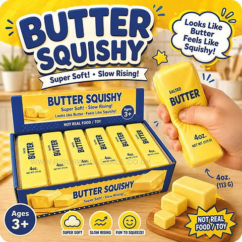 Squishy Butter 4oz 13cm -  Slow Rising