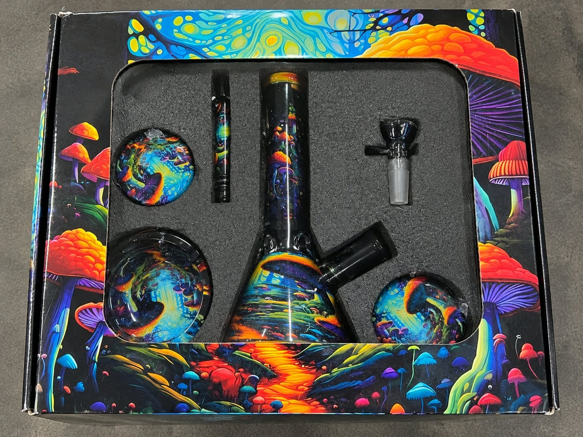 Glass Bong Set - Muster 03
