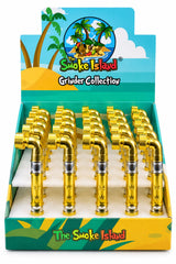 Handpfeifen - Metall Gold- GS0788- 24er Display