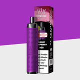 Al Fakher Crown Bar 600 - Cherry Raspberry - Einweg Vape