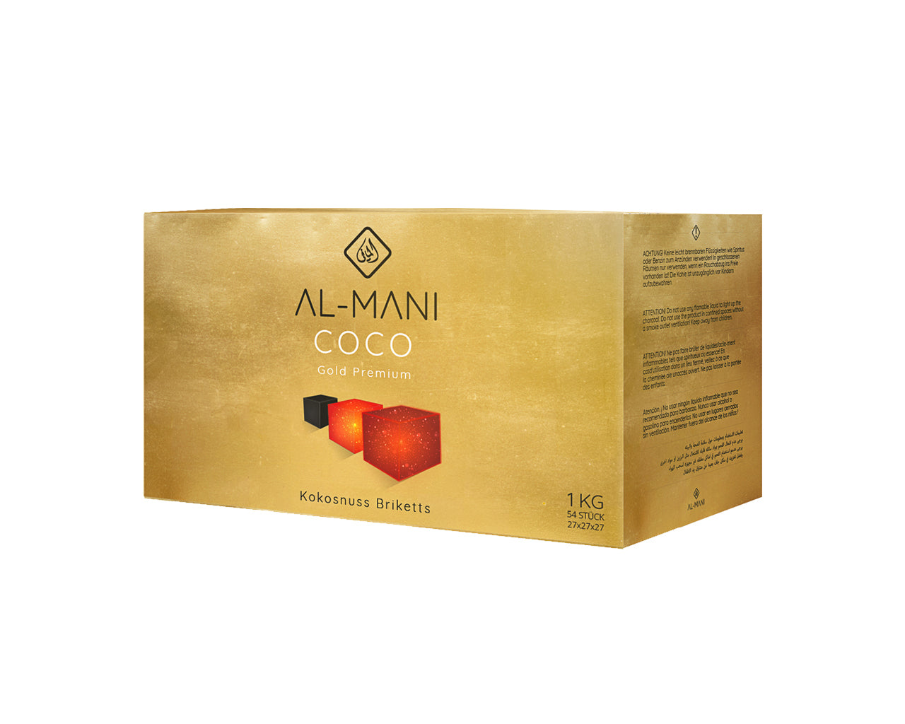 Al-Mani Coco Gold Premium - 10Kg - 27mm
