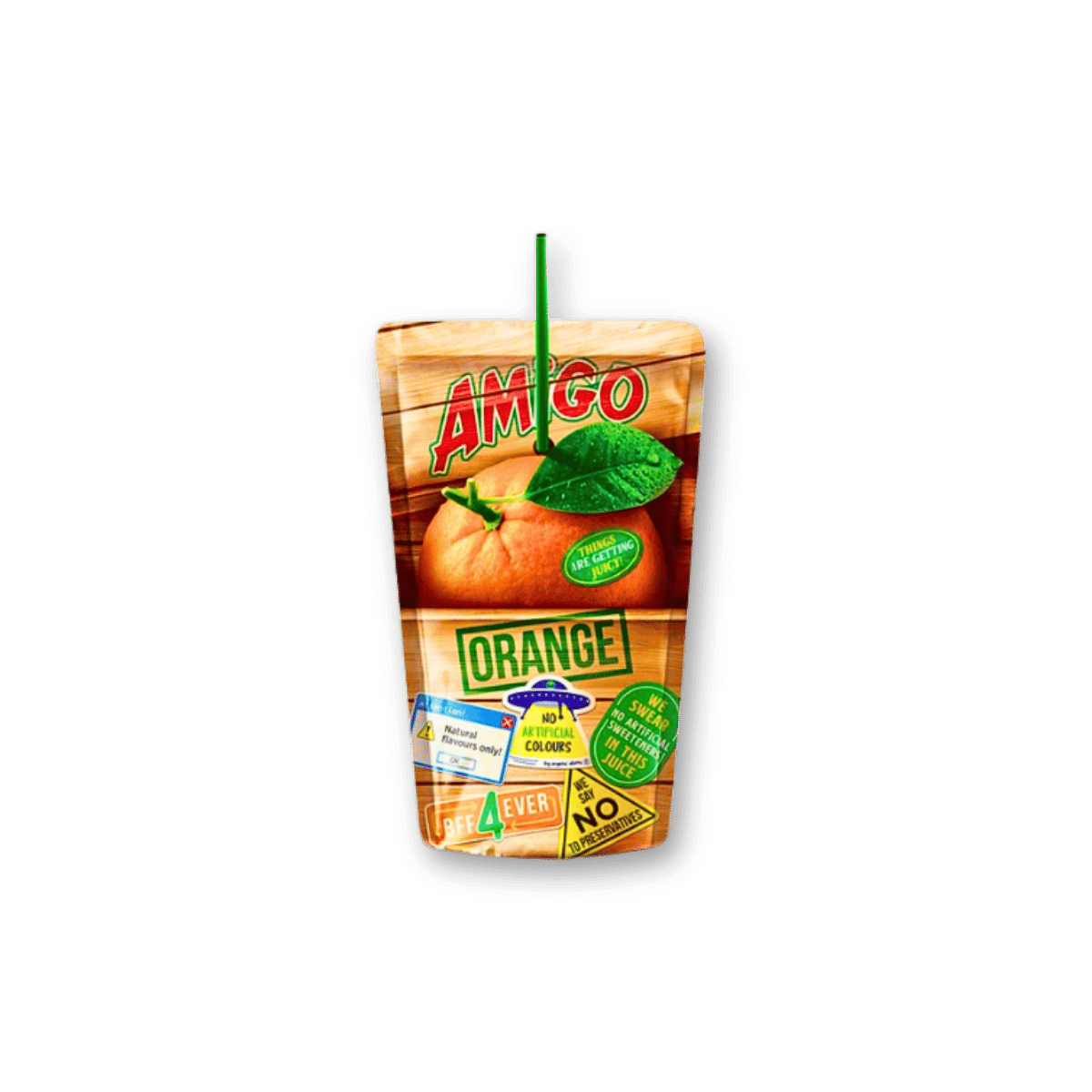 AMIGO Fruit Drink Orange 16x200ml