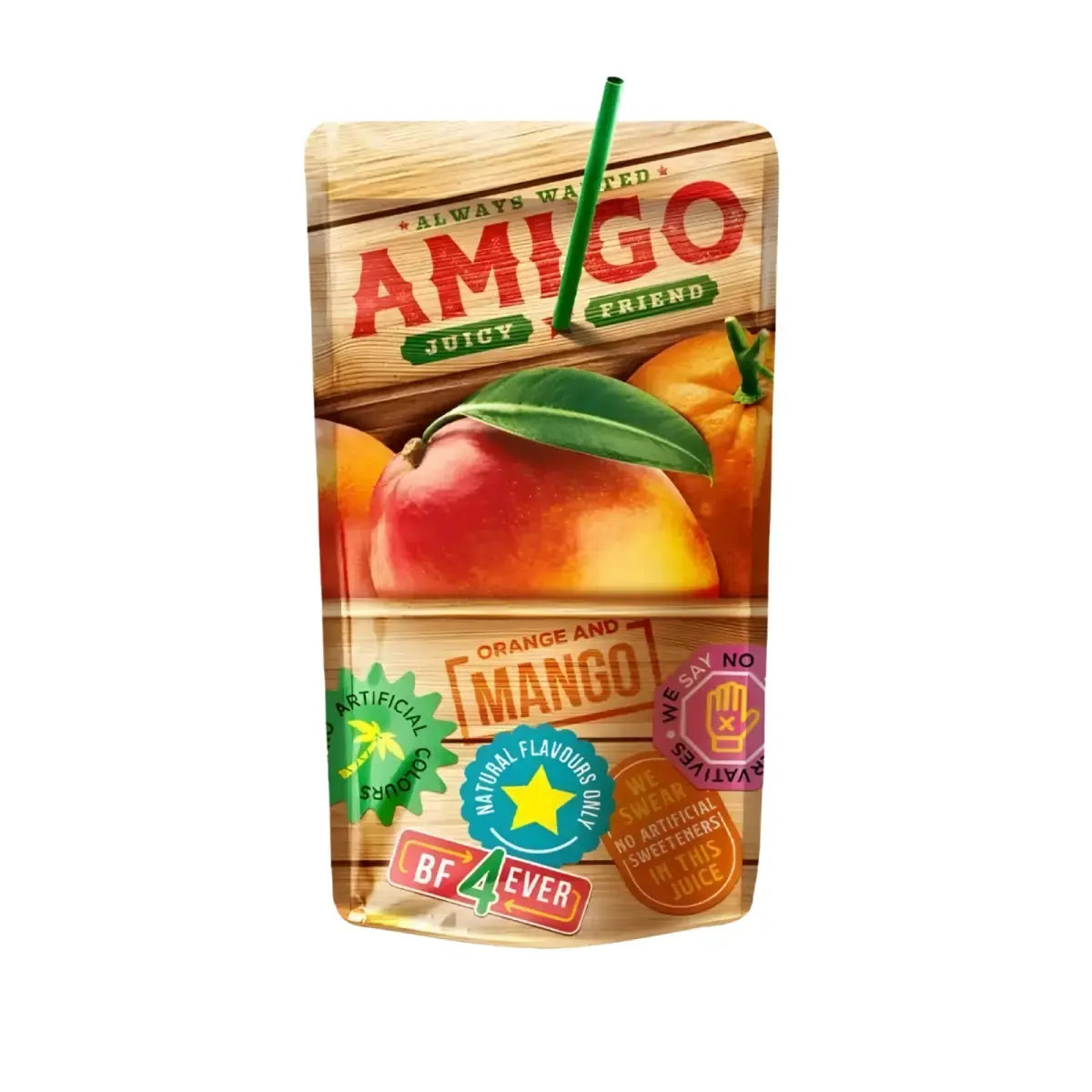 AMIGO Fruit Drink Orange & Mango 16x200ml