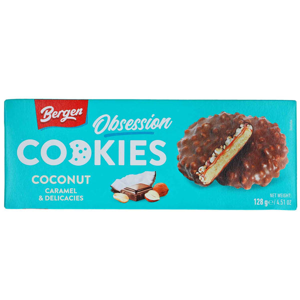 Bergen Cookies COCONUT CARAMEL & DELICACIES 128g