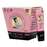 BLAZY SUSAN  King Size Pink - Cones (21 Booklets)