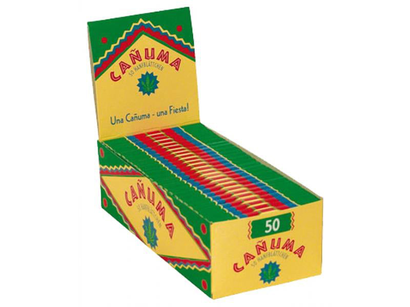 Canuma-Hanfblättchen - 50 Heftchen Canuma Papers a 60 Blatt