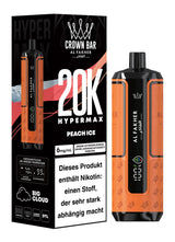 Crown Bar Al Fakher 20k Hypermax – Peach Ice