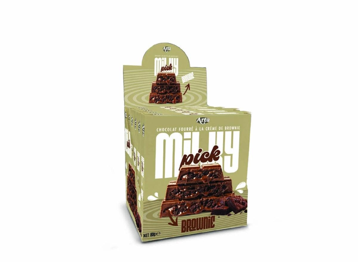 ARTU Milky pick Brownie Chocolate 80g