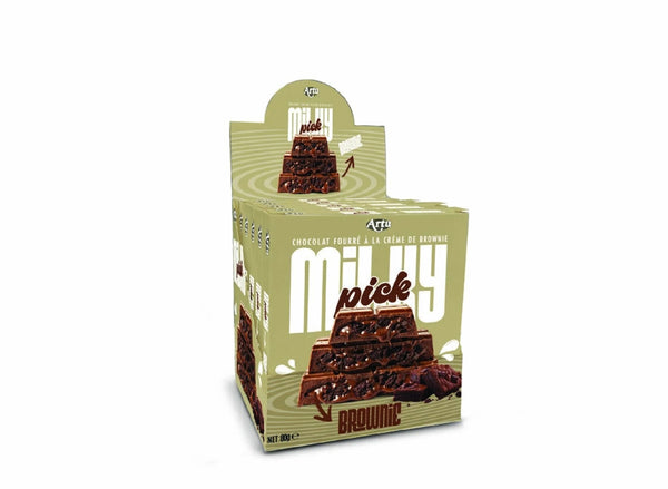 ARTU Milky pick Brownie Chocolate 80g