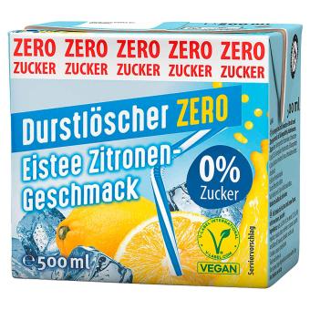 Durstlöscher Eistee Zitrone Zero 12 x 500ml
