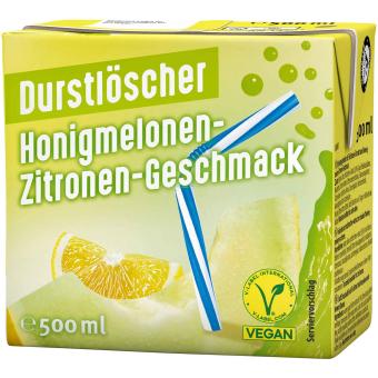 Durstlöscher Honigmelone-Zitrone 12 x 500ml