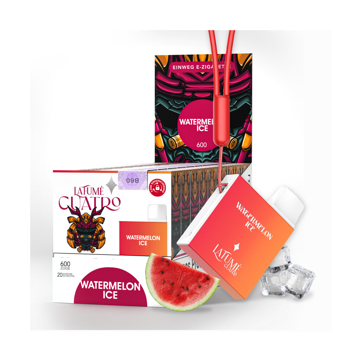 Cuatro - Watermelon Ice (10 Stück)