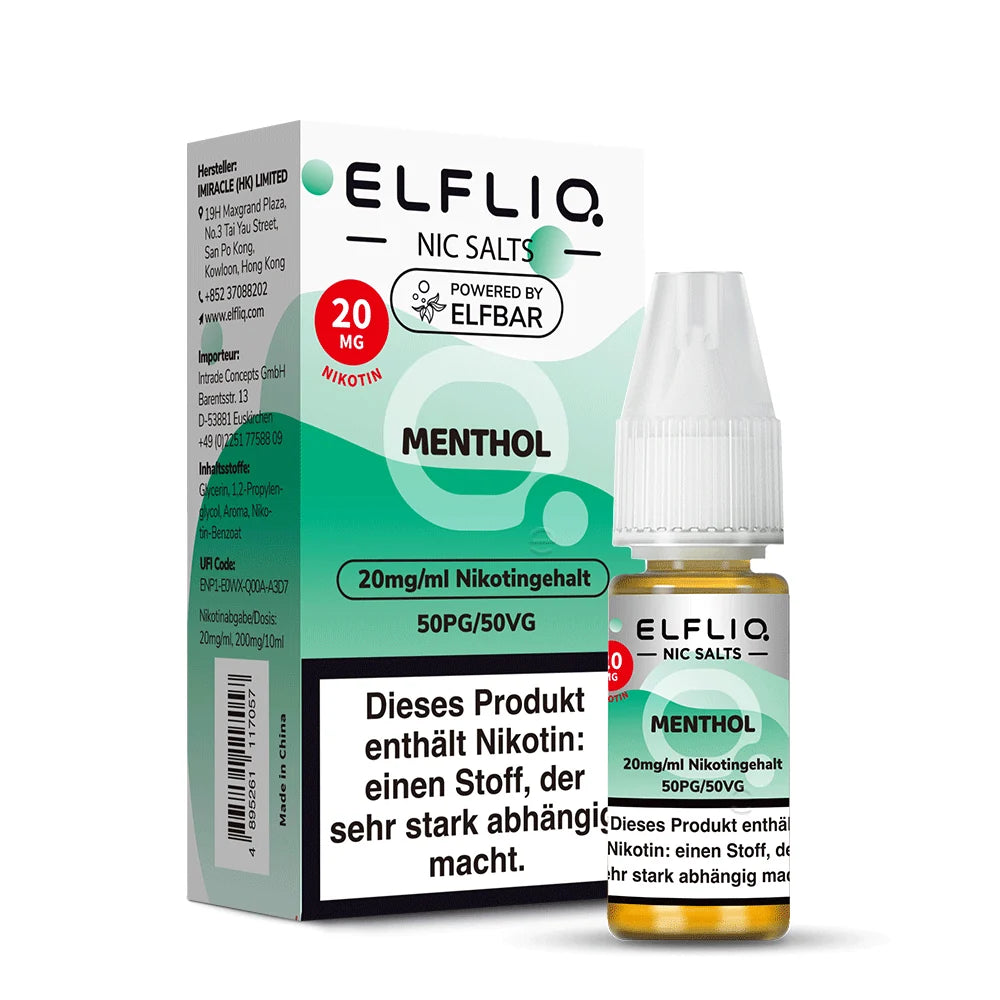ELFLIQ 10ml - 20mg - Menthol