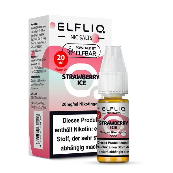 ELFLIQ 10ml - 20mg - Strawberry Ice