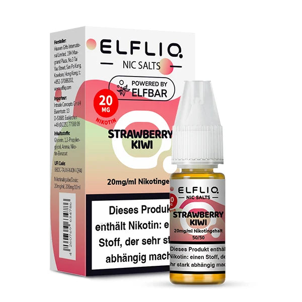 ELFLIQ 10ml - 20mg - Strawberry Kiwi