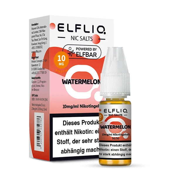ELFLIQ 10ml - 10mg - Watermelon