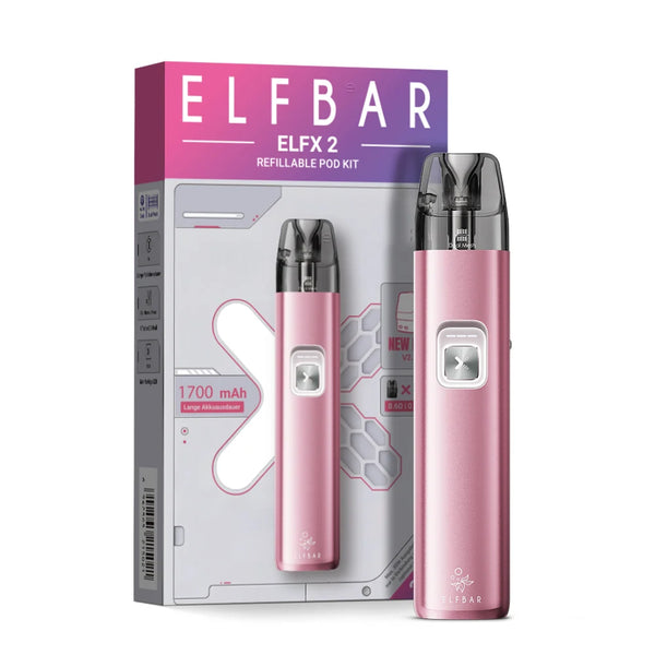 ELFBAR ELFX 2 1700mAh Akkuträger Berry Pink
