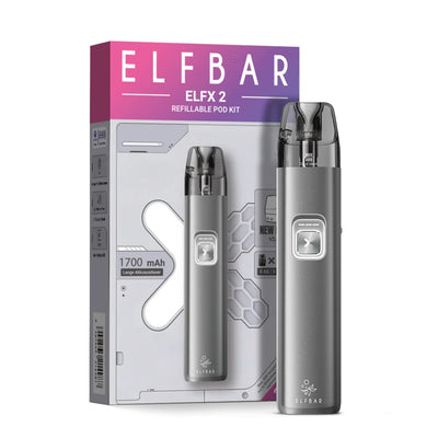 ELFBAR ELFX 2 1700mAh Akkuträger Space Grey