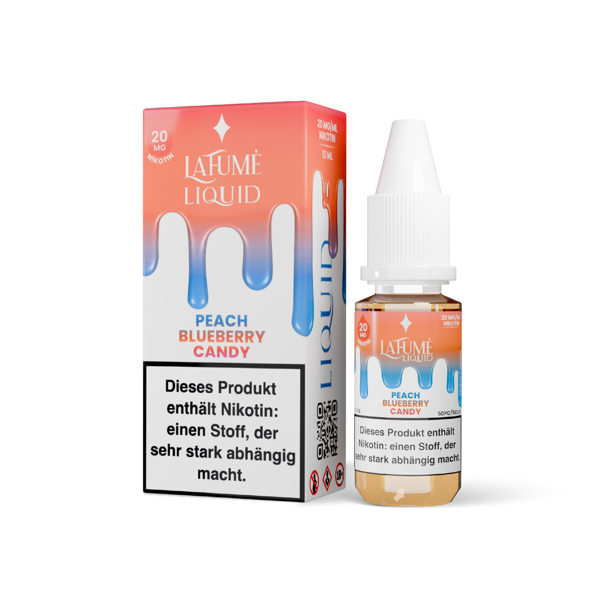 Liquid - Peach Blueberry Candy - 10 Stk.