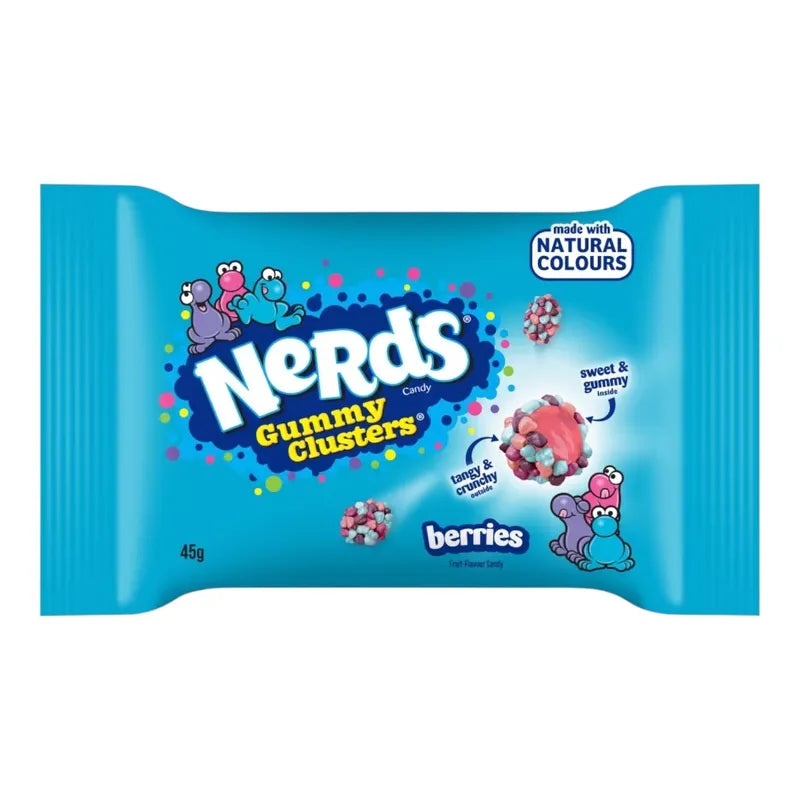 Nerds Gummy Clusters 20x45g - Berries