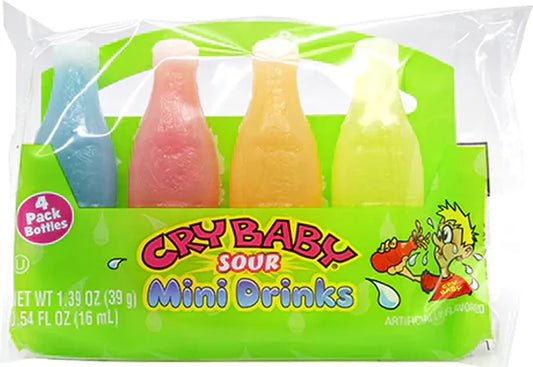 Cry Baby Sour Mini Drinks 4x39g