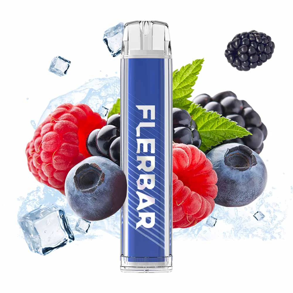 Flerbar M - Blue Razz - 10 Stk.