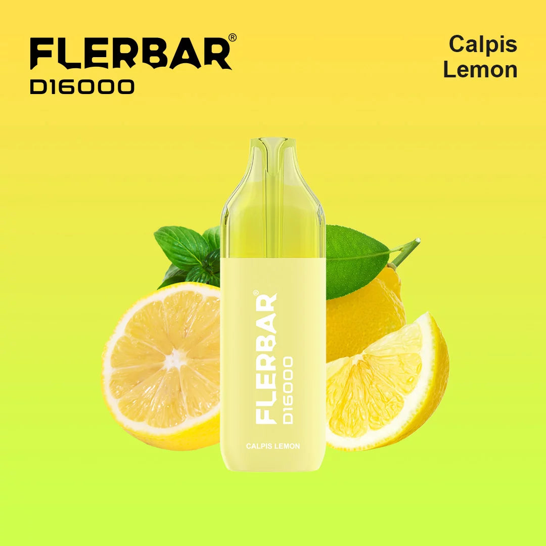 Flerbar D16000 Bundle - Calpis Lemon - 10 Stk.