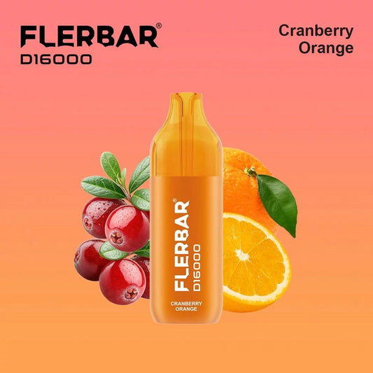 Flerbar D16000 Bundle - Cranberry Orange - 10 Stk.