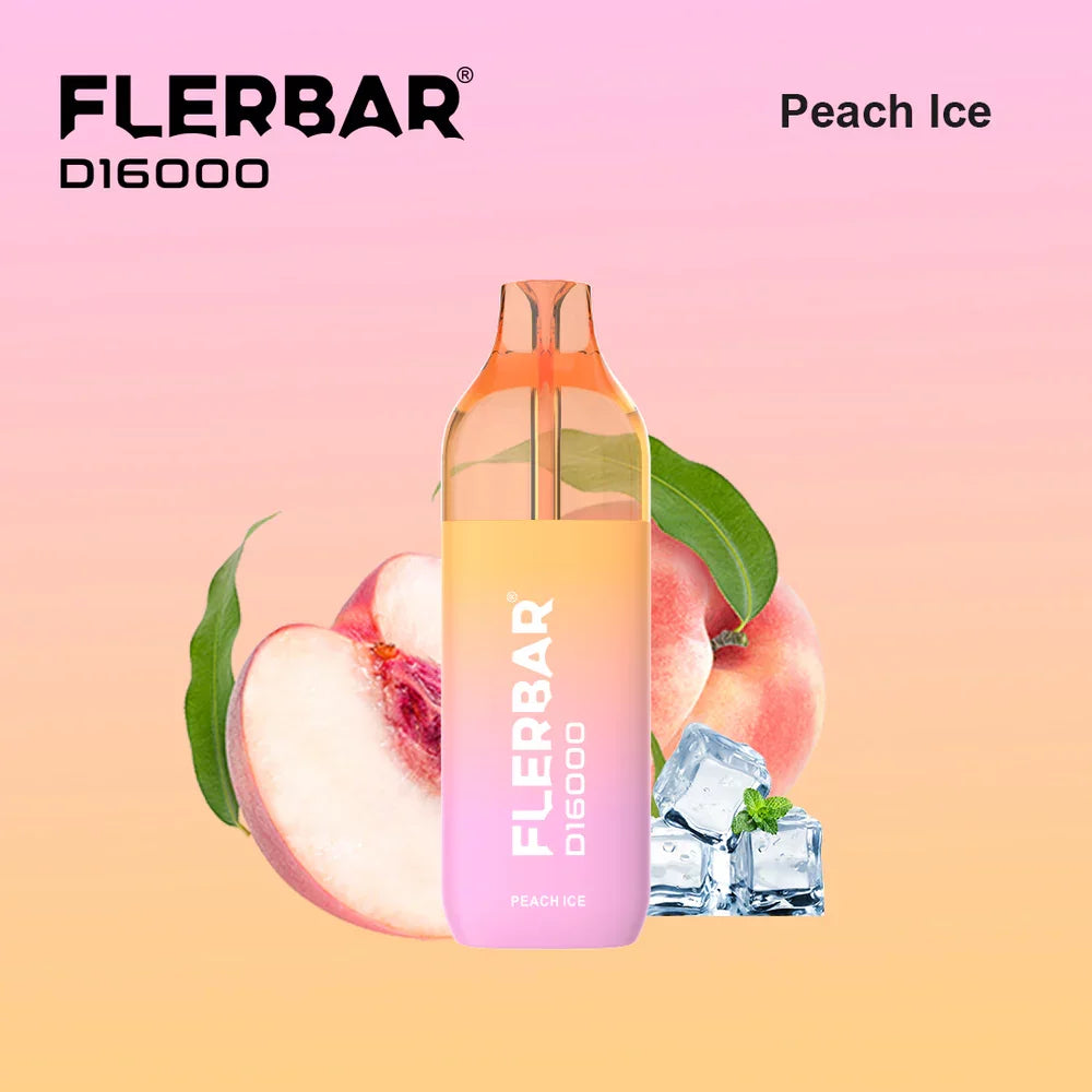 Flerbar D16000 Bundle - Peach Ice - 10 Stk.