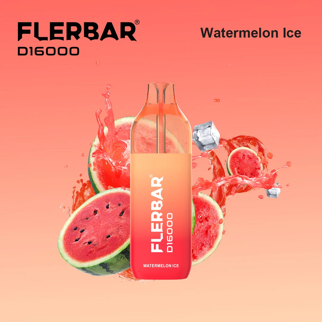 Flerbar D16000 Bundle - Watermelon Ice - 10 Stk.