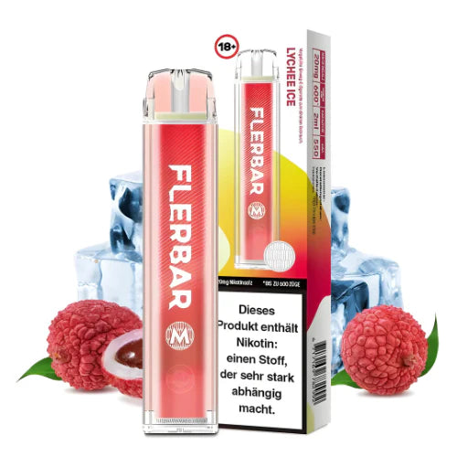 Flerbar M – Lychee Ice (10er)