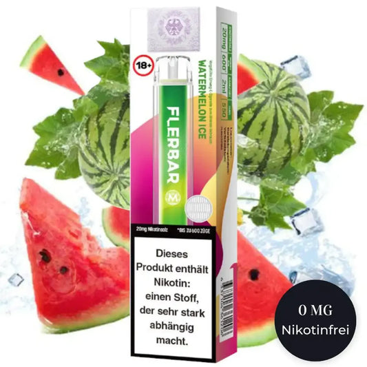 Flerbar M - Wassermelone Ice Nikotinfrei - 10 Stk.