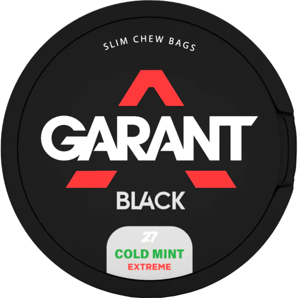 Garant Cold Mint Extreme Slim Chew Bags