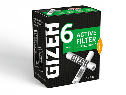 Gizeh Black Active Filter 6mm 10×34