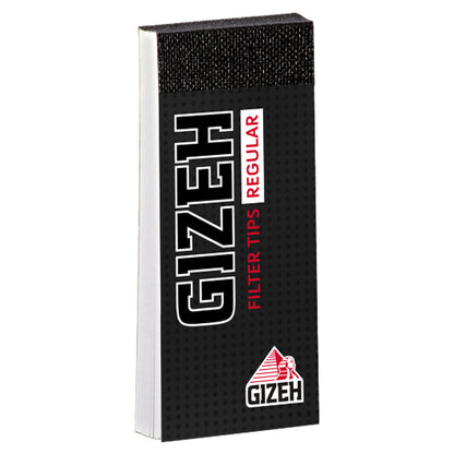 Gizeh Black Filter Tips Regular- 24 Heftchen a 35 Blatt