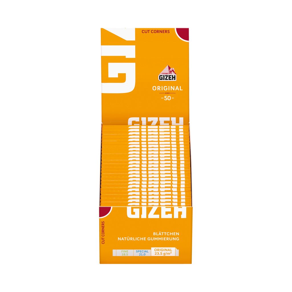 Gizeh Original Gelb FSC Mix Credit