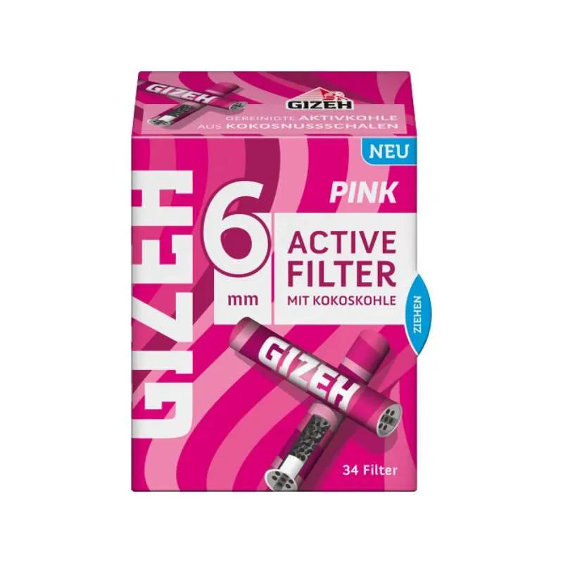 Gizeh Pink Active Filter 6mm   10×34