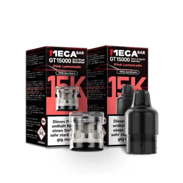 Megabar GT15000 Prefilled Pods Pink Lemonade