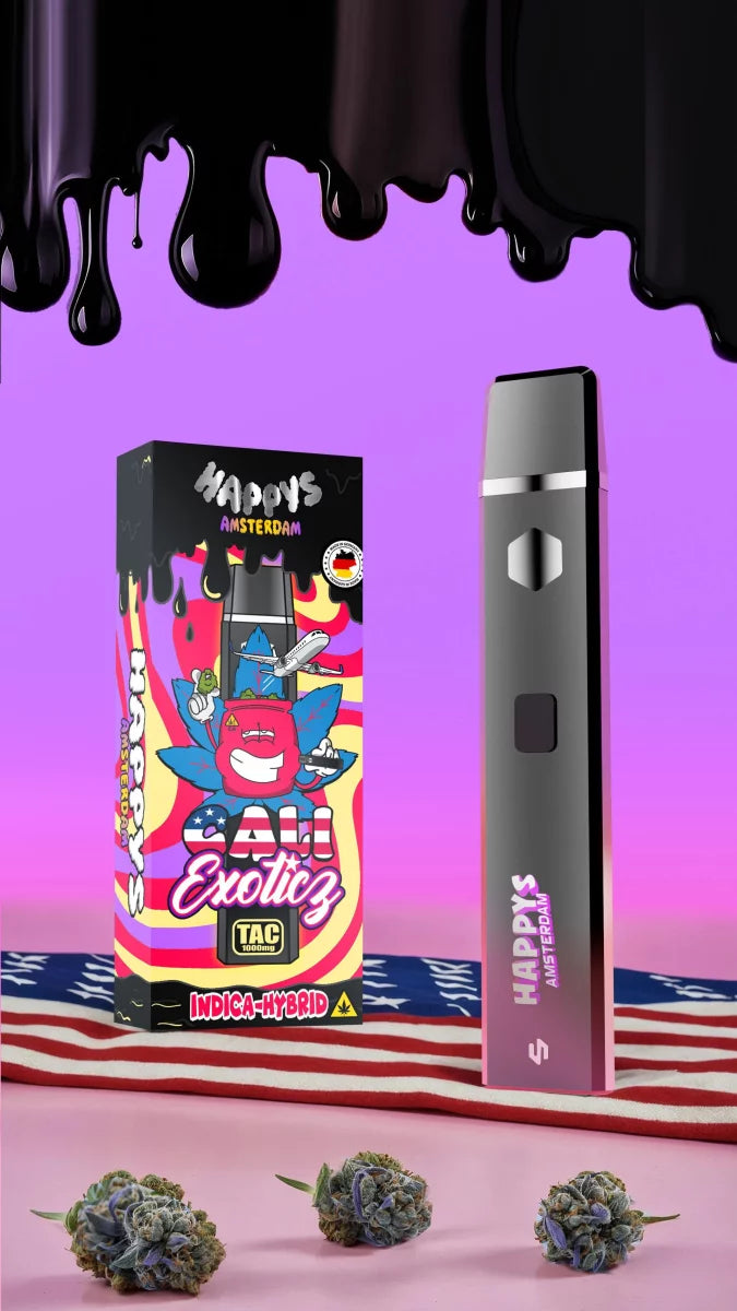 Happys Amsterdam TAC Vape - Cali Exoticz