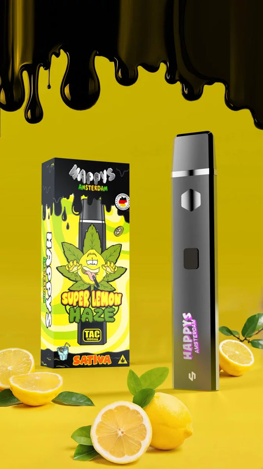 Happys Amsterdam TAC Vape - Super Lemon Haze