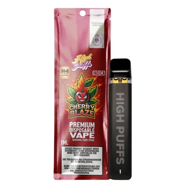 High Puffs H4 Superior Vape – 1 ml, Cherry Blaze