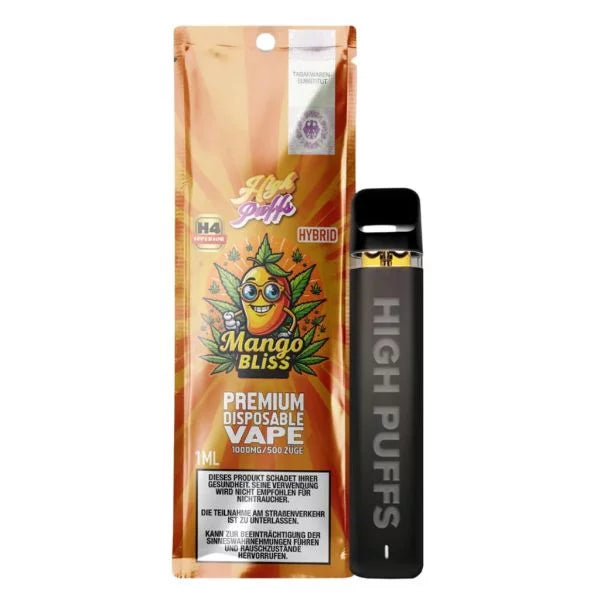 High Puffs H4 Superior Vape – 1 ml, Mango Bliss